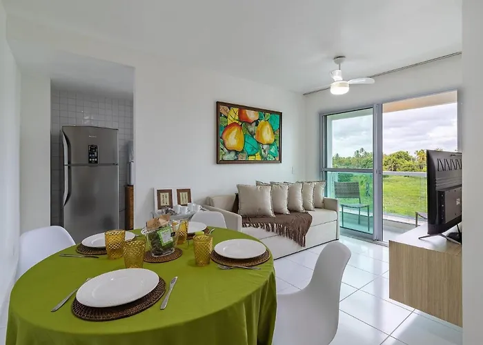 Apt Lindo No Palm Village Em Porto De Galinhas - Eco13